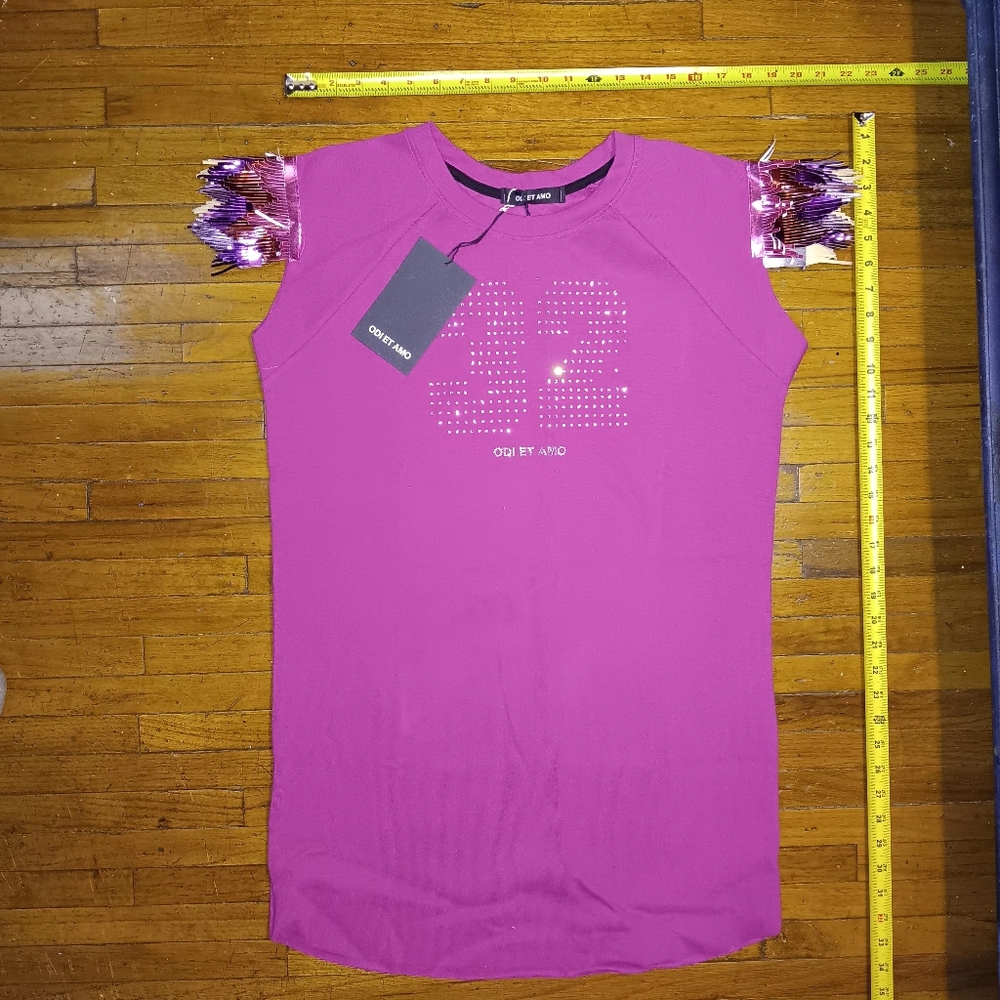 ODI ET AMO Pink sweatshirt Dress